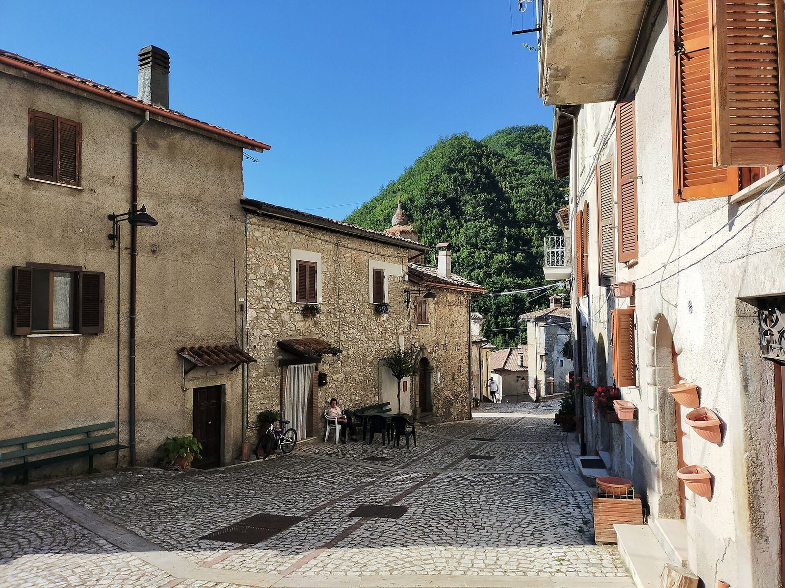 Un vicolo del borgo di Varco Sabino